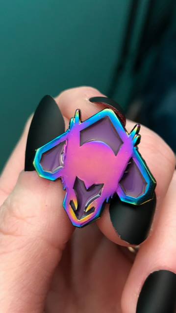 rainbow pin