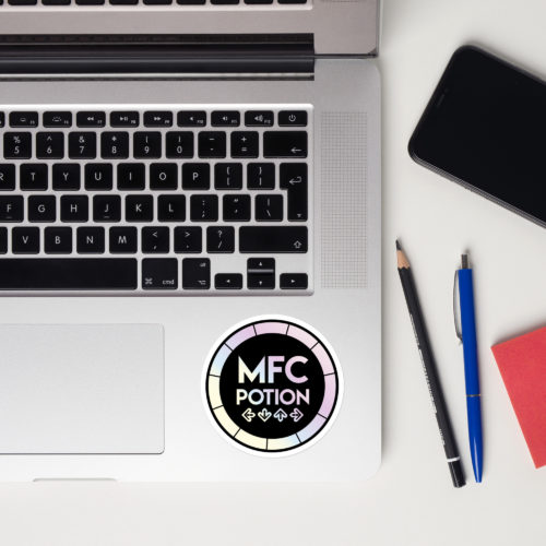 MFC Potion Bubble-free stickers